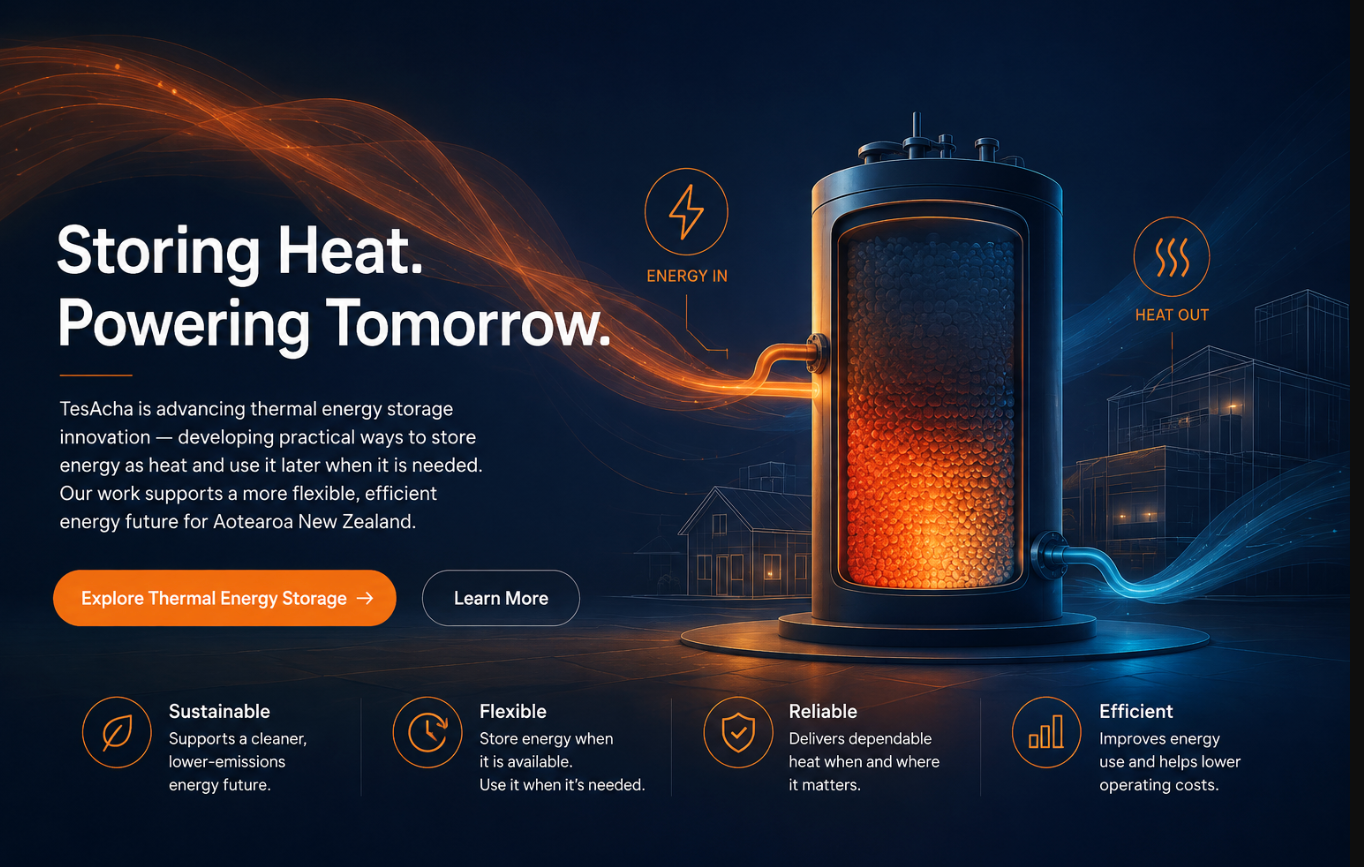 Thermal Energy Storage. Storing Heat. Powering Tomorrow.